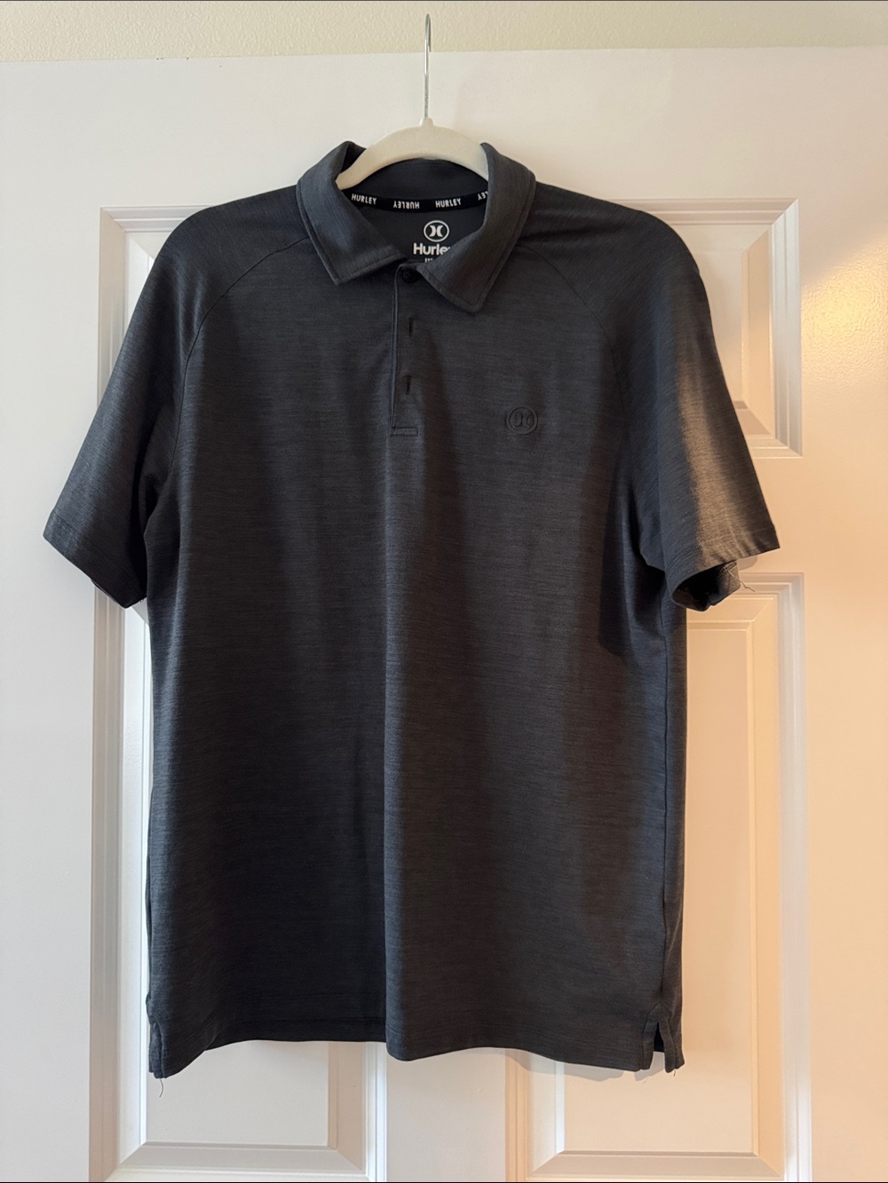 Hurley Men's Dark Charcoal Polo Shirt